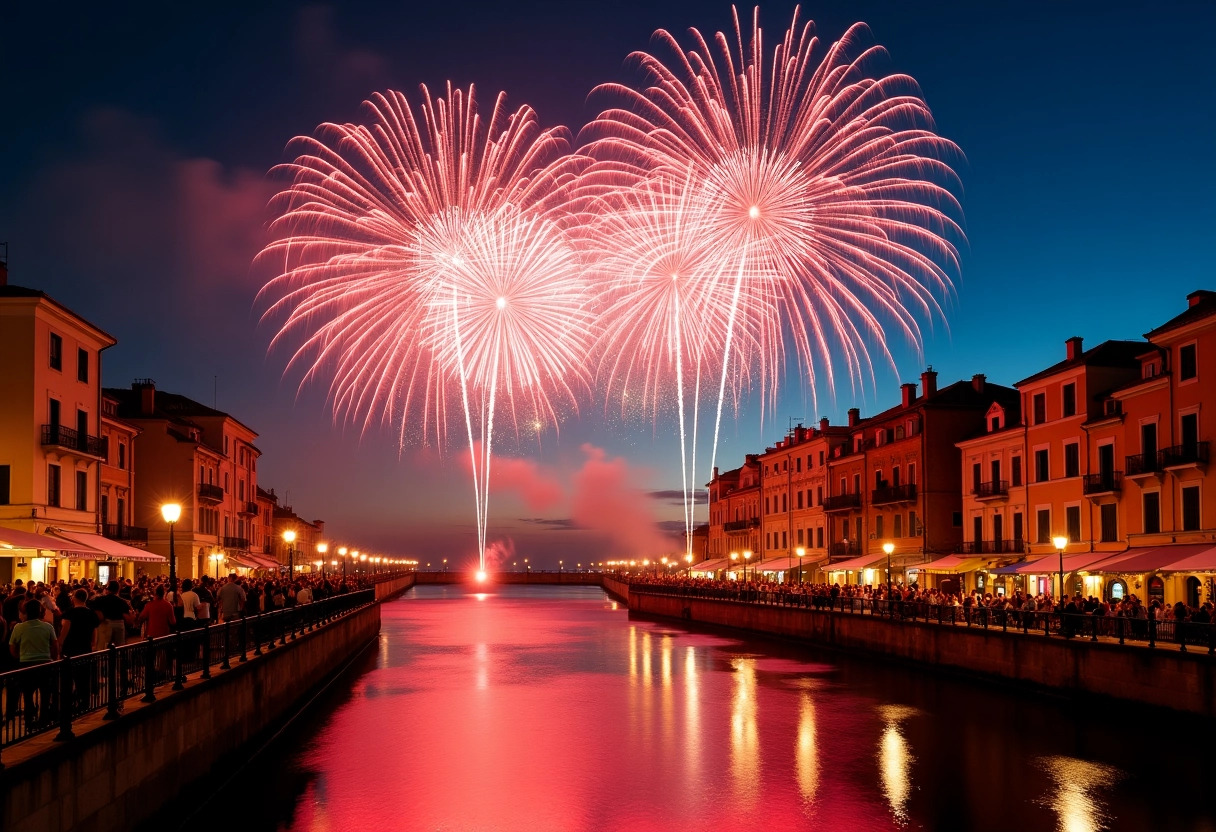 feu d artifice martigues