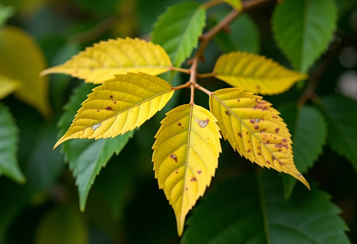 laurier chlorose