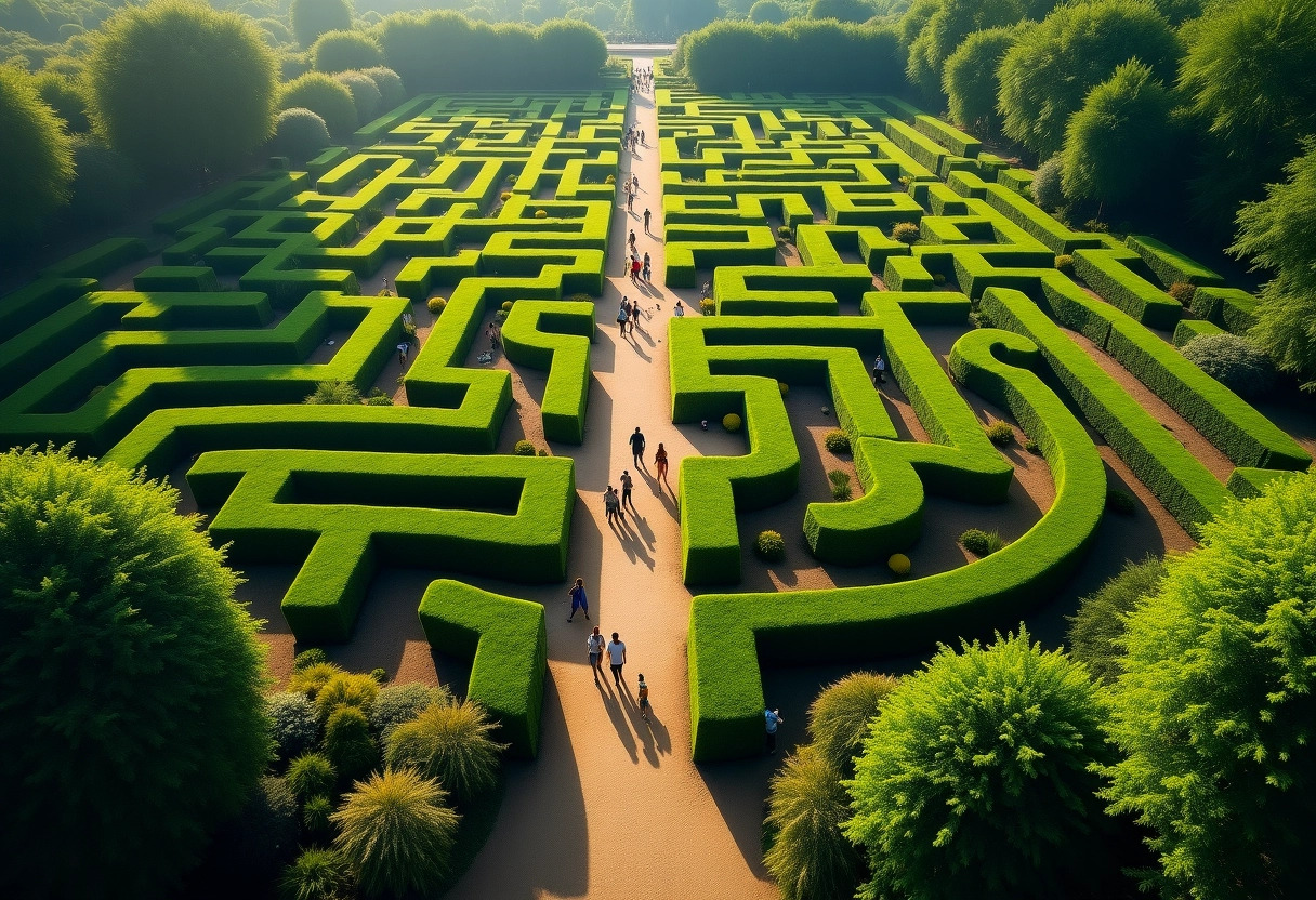 labyrinthe  aventure