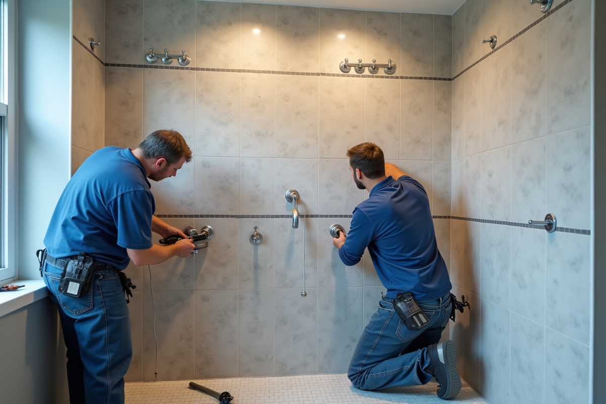 douche salle de bain